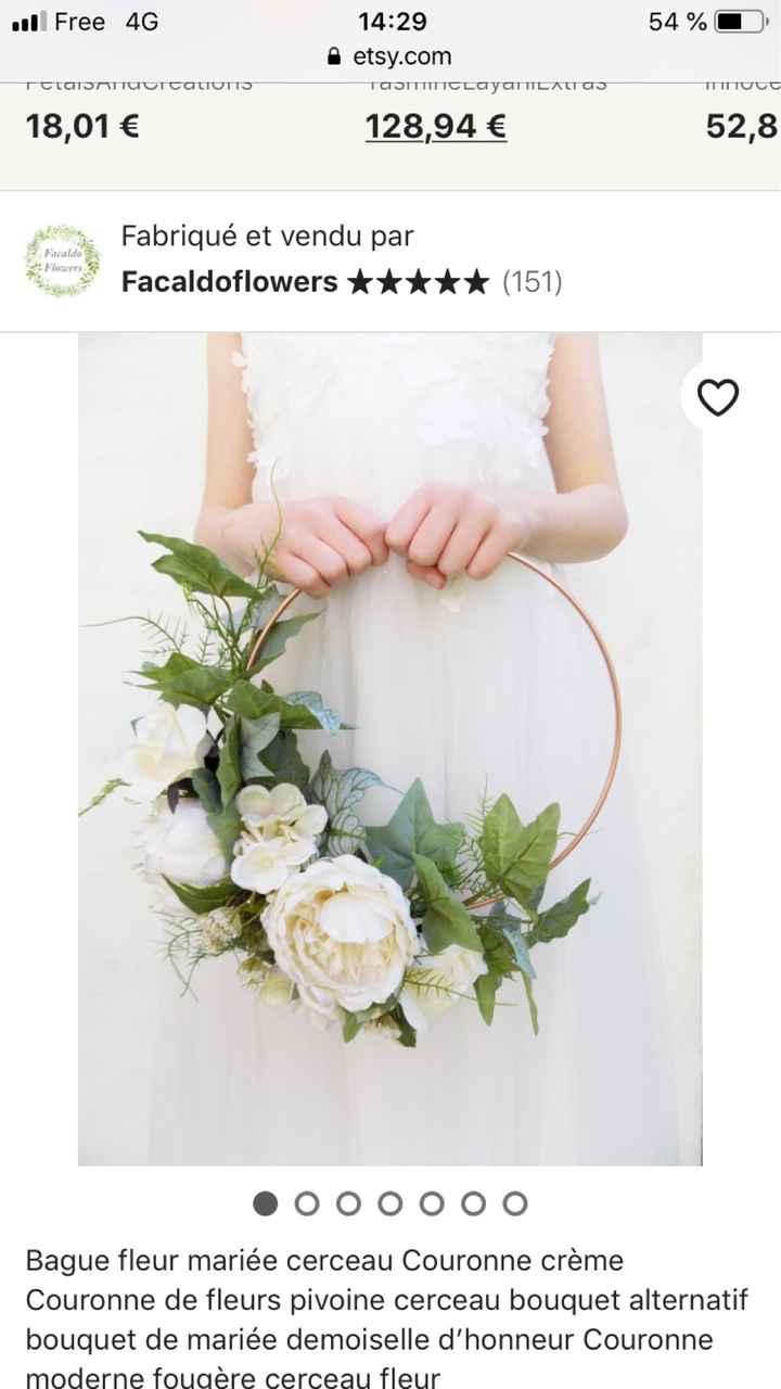 Pour ma robe de rêve je veux ce bouquet ! - 1