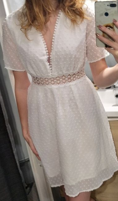 Robe pour repas cérémonie civile 3