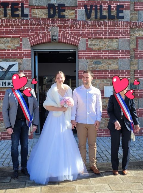 Mariage civil fait :) 2