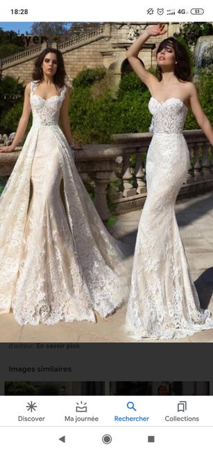 La robe de mariée amovible vous aimez ? 1