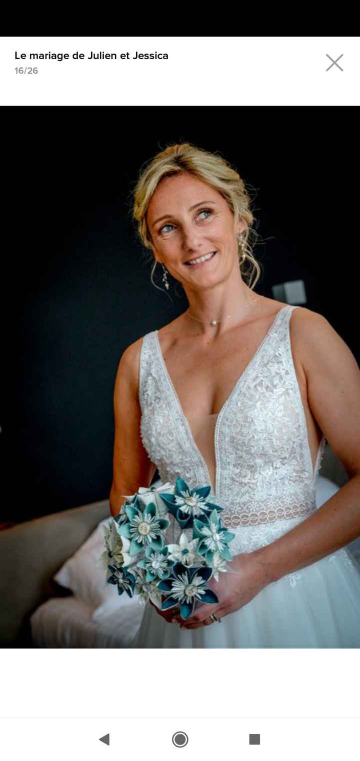 Le bouquet de fleurs en papier vous aimez ? - 1