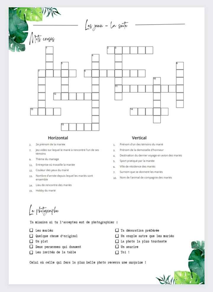 Gazette des mariés - 3