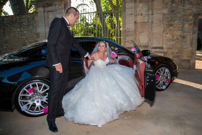 Arrivée à l'Abbaye