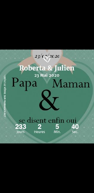 Partagez votre compte à rebours ! 😃 7