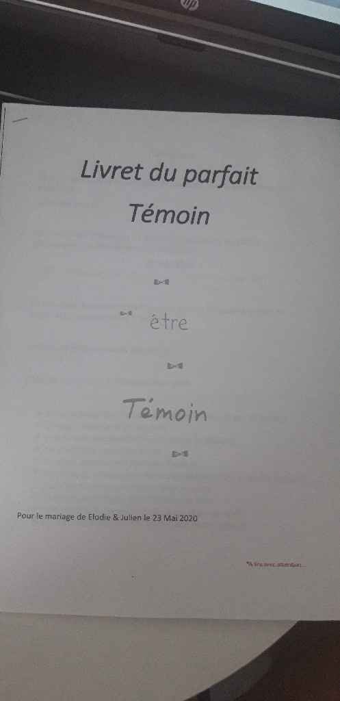 Recherche idee livret temoin - 1