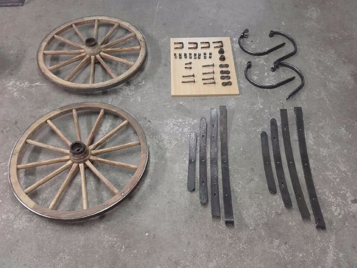 Démontage charrette