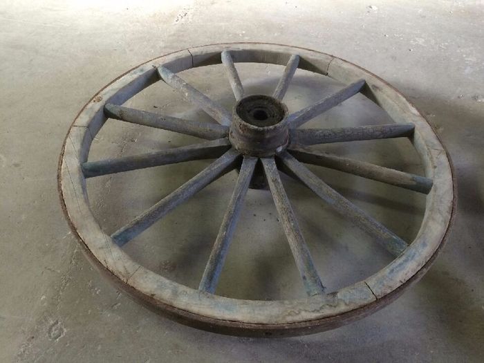 Roue charrette