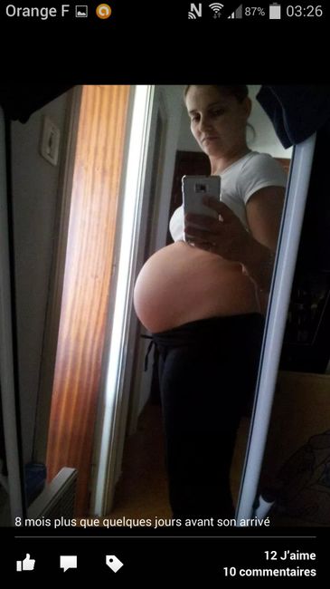 Photo de votre ventre pendant la grossesse - 1
