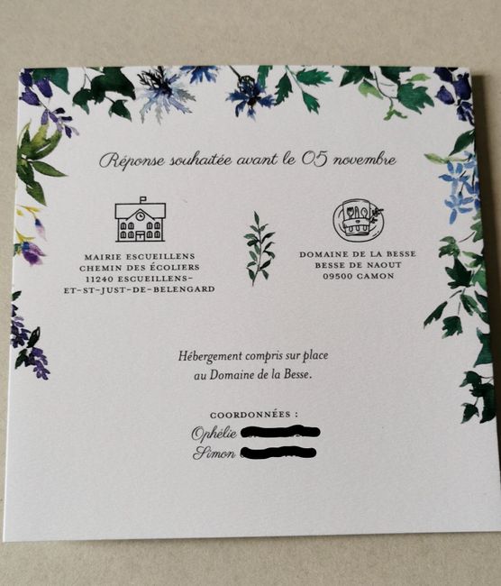 Faire-part de mon mariage - 3