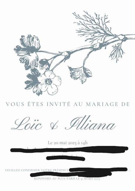 Mes faire-parts 3