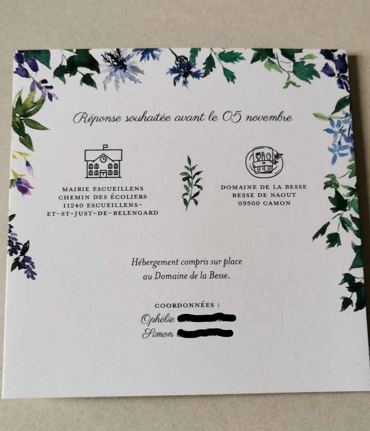 Faire-part de mon mariage - 3