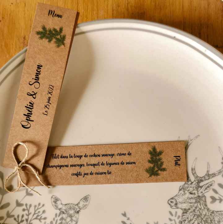 Réalisation menu - 3