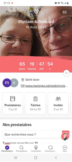 Capture depuis l'application mobile ton compte à rebours et partage-le ⏳😍 2