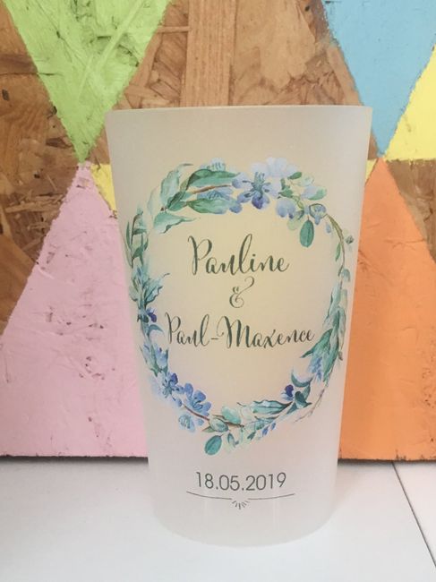 Gobelet vin d’honneur - 1