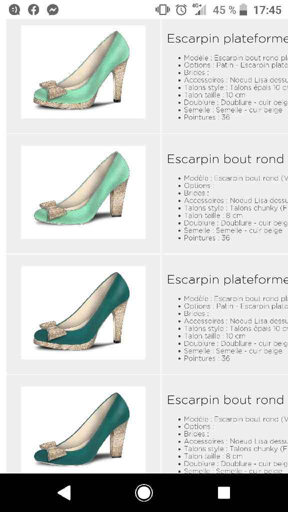 Chaussure de mariée - 1