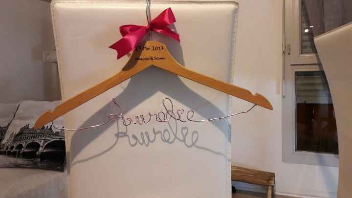 Diy cintre mariage personnalisé - 1
