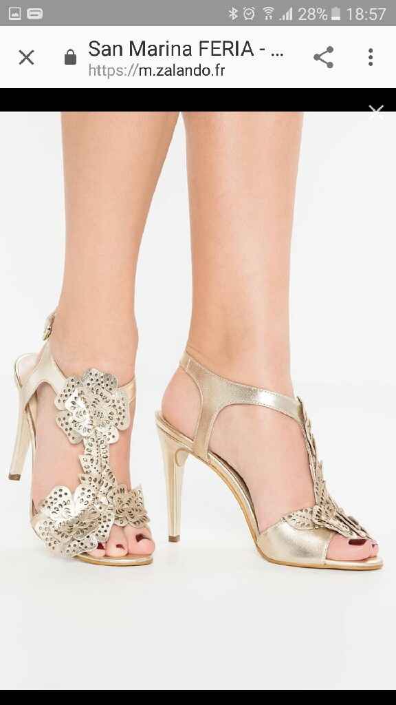 Inspiration chaussure pour vous future mariées ou invités de mariage. - 3