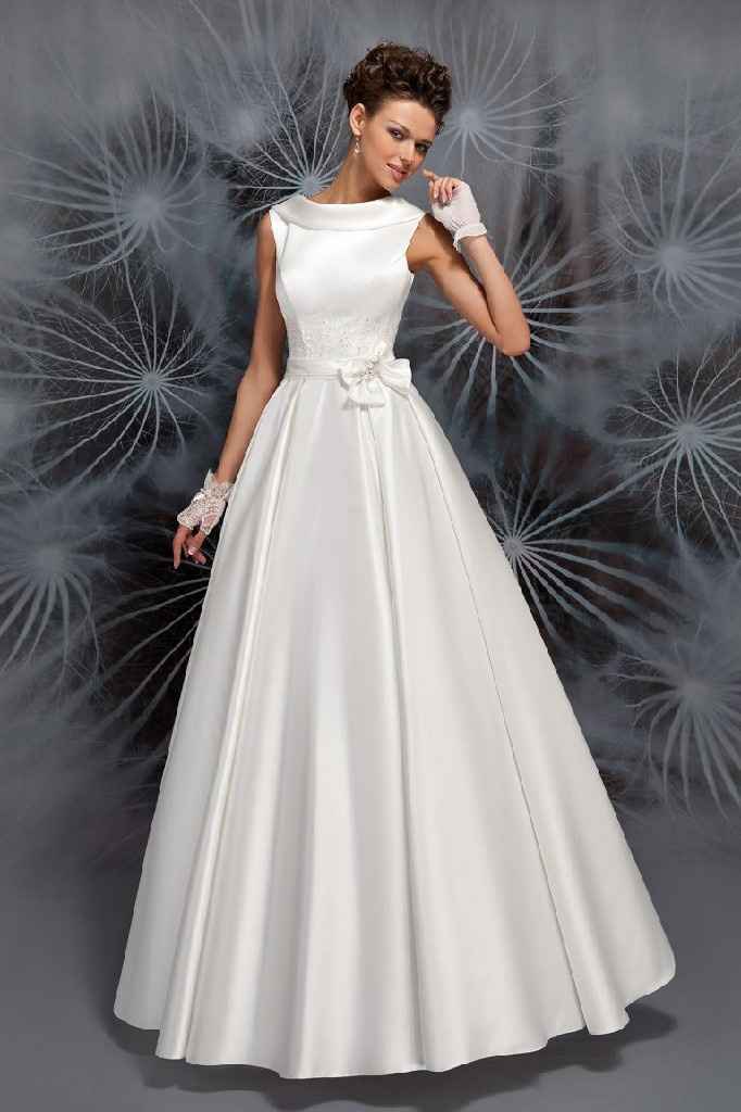  Robe de mariée satin - 3