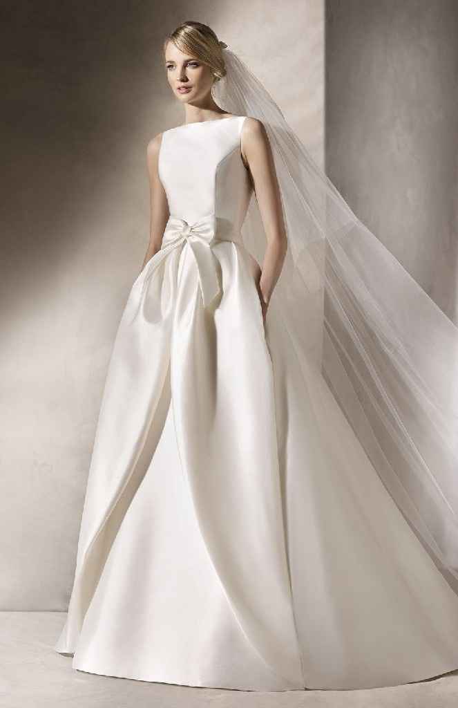  Robe de mariée satin - 5