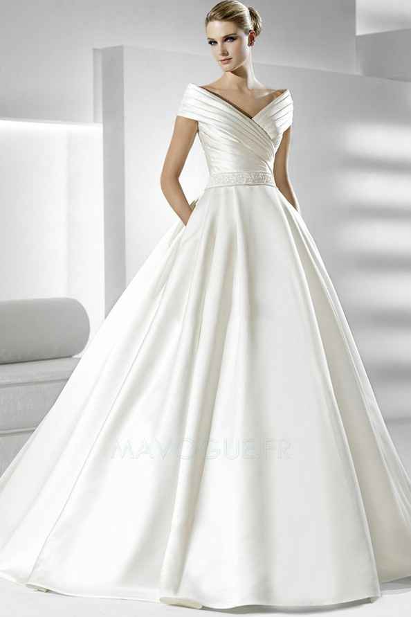  Robe de mariée satin - 7