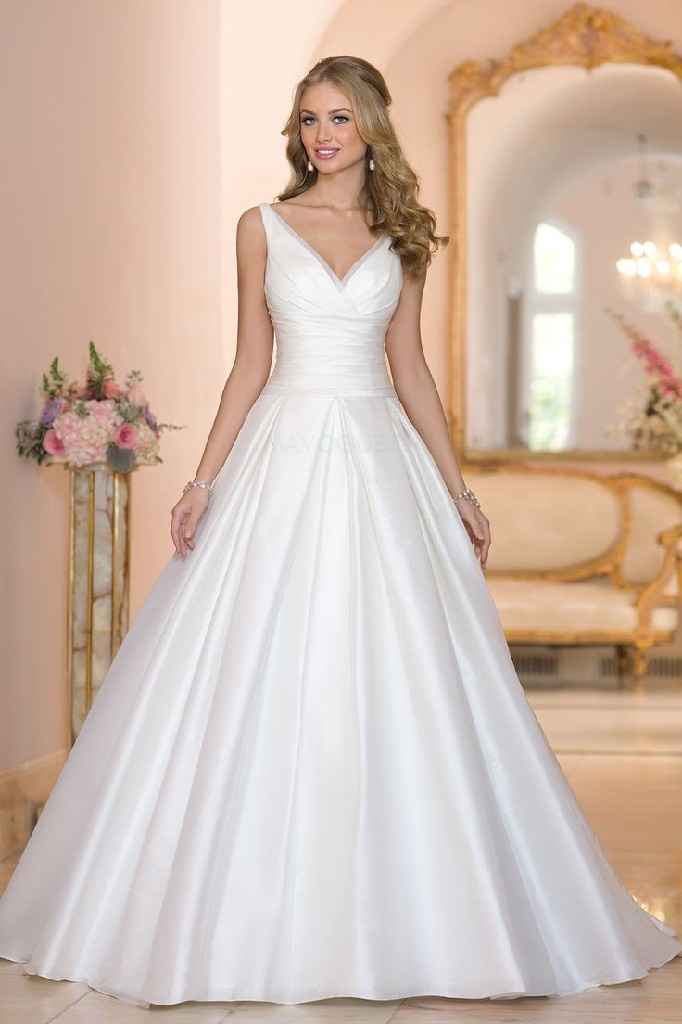  Robe de mariée satin - 8