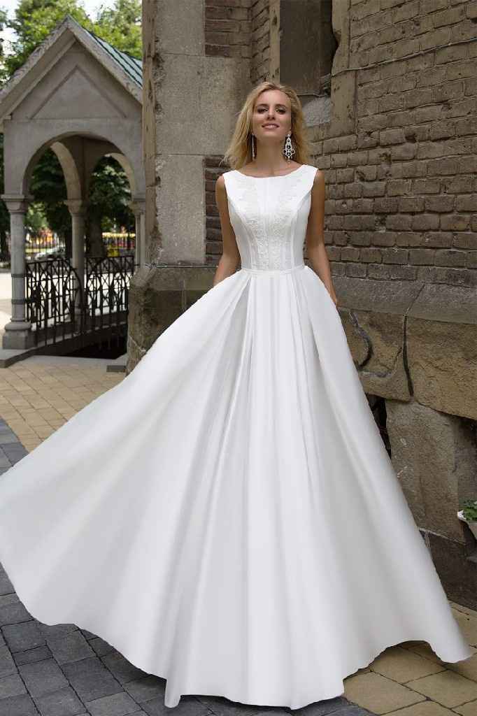  Robe de mariée satin - 9