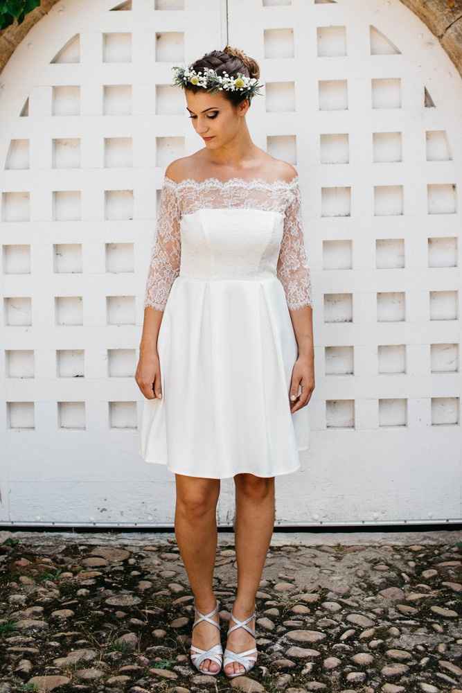 La robe de mariée courte. à l'église? - 5
