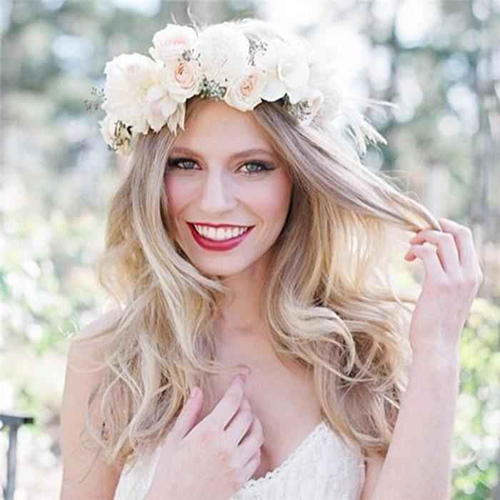 Une couronne de fleures fraîches! - 3