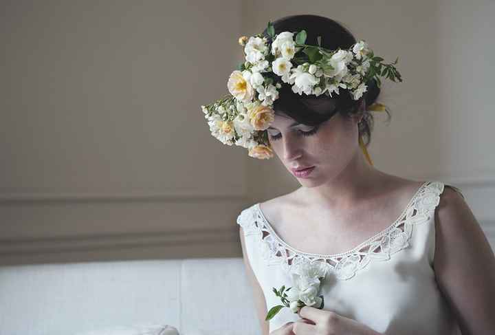 Une couronne de fleures fraîches! - 11