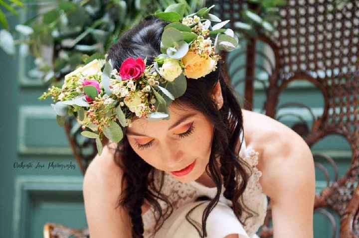 Une couronne de fleures fraîches! - 13