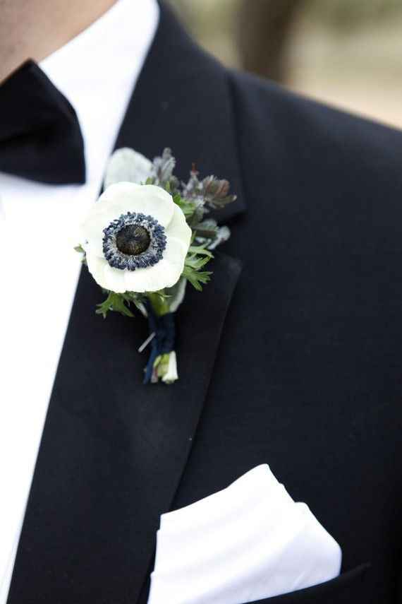 Une boutonnière en fleures fraiches pour monsieur! - 3
