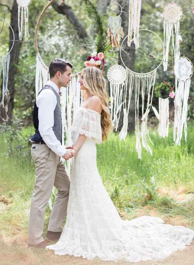 Inspiration mariage Hippi boheme chic - 4