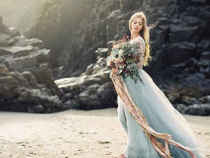 Des robes de mariées pastels - 1