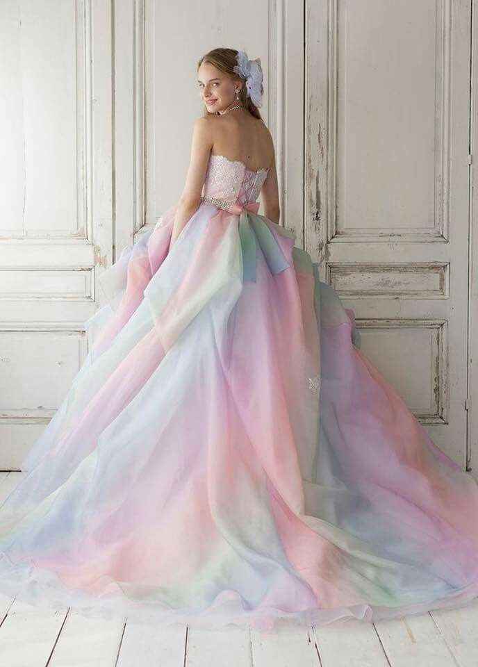 Des robes de mariées pastels - 5