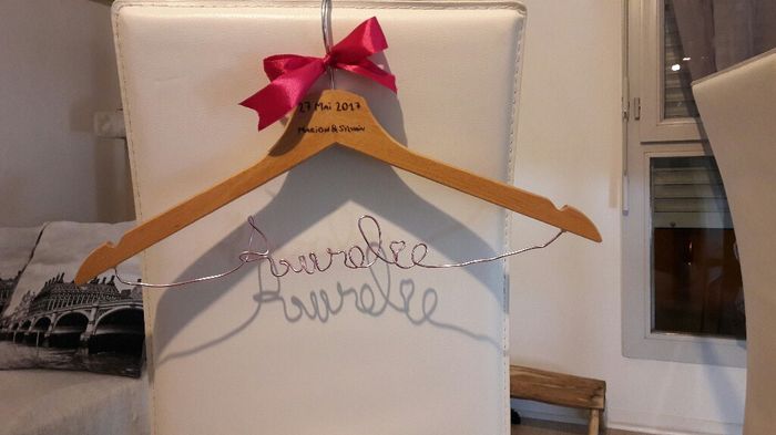 Diy cintre mariage personnalisé - 1