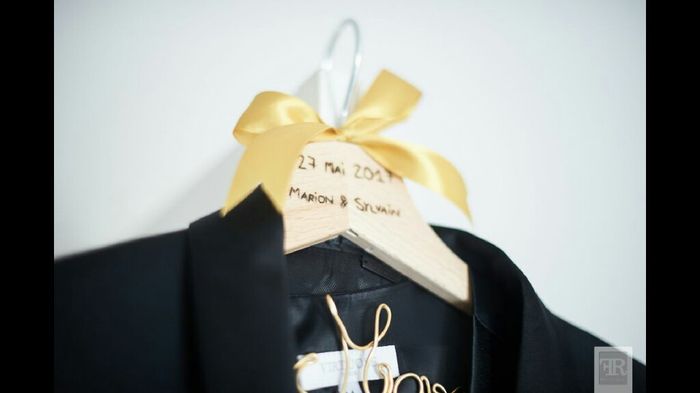 Diy cintre mariage personnalisé - 5