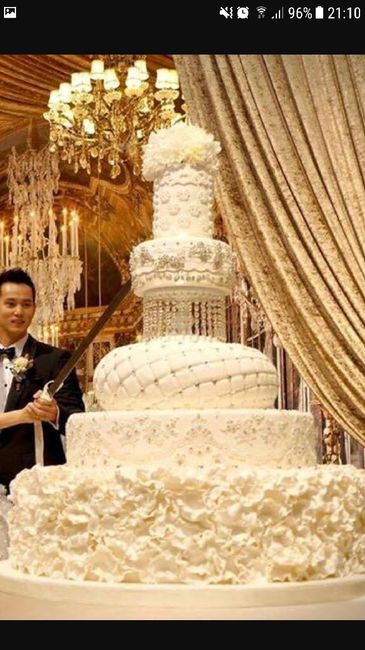 Qui veut un gateau géant pour son mariage? 4