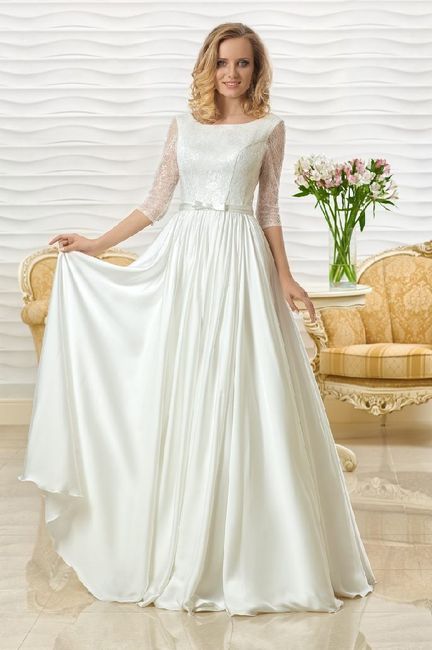  Robe de mariée satin - 2