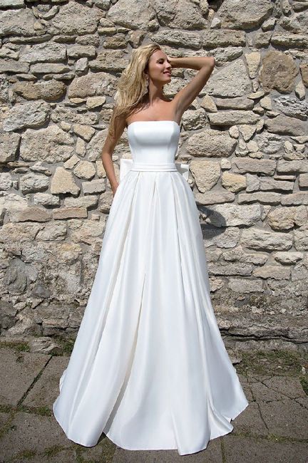  Robe de mariée satin - 4