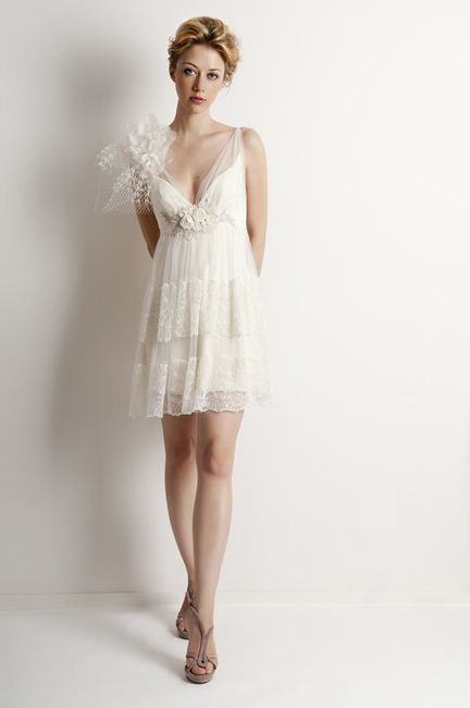 La robe de mariée courte à l'église? 3