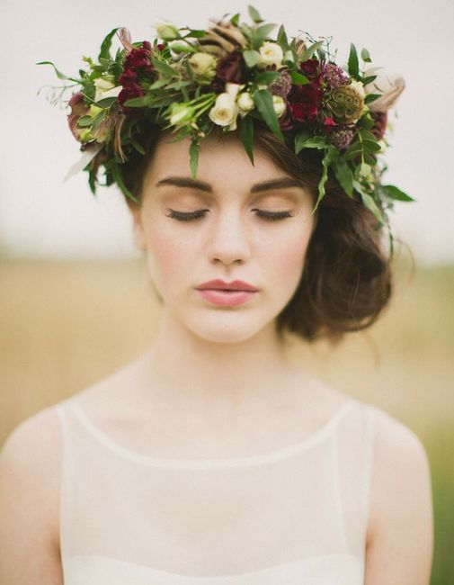 Une couronne de fleures fraîches! - 12