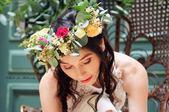Une couronne de fleures fraîches! - 13