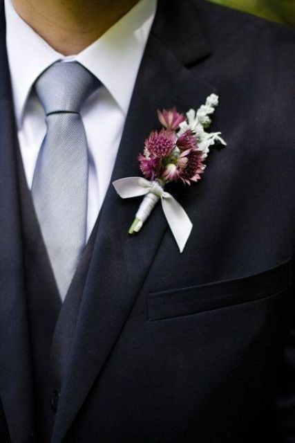 Une boutonnière en fleures fraiches pour monsieur! - 2