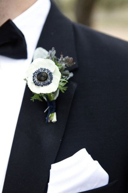 Une boutonnière en fleures fraiches pour monsieur! - 3