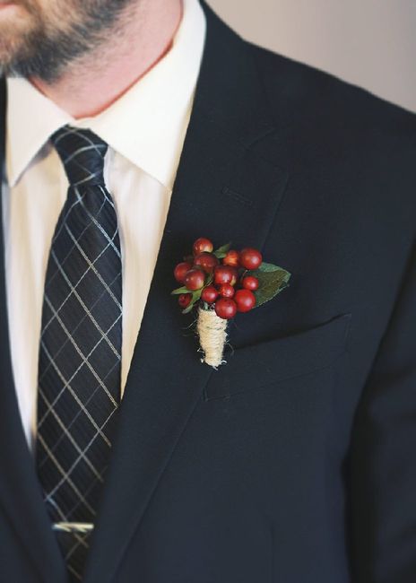 Une boutonnière en fleures fraiches pour monsieur! - 6