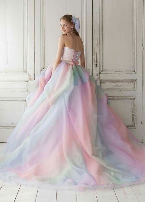Des robes de mariées pastels - 5