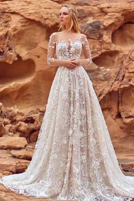 Séléction robe de mariée avec des broderies - 6