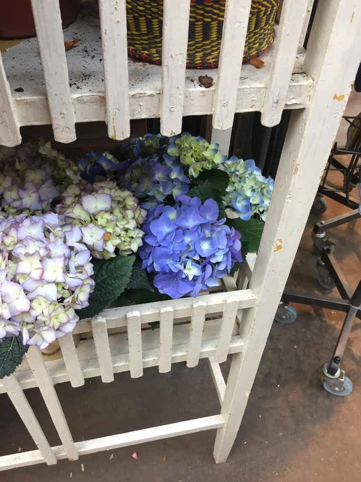 Inspiration fleurs blanches et bleues - 9