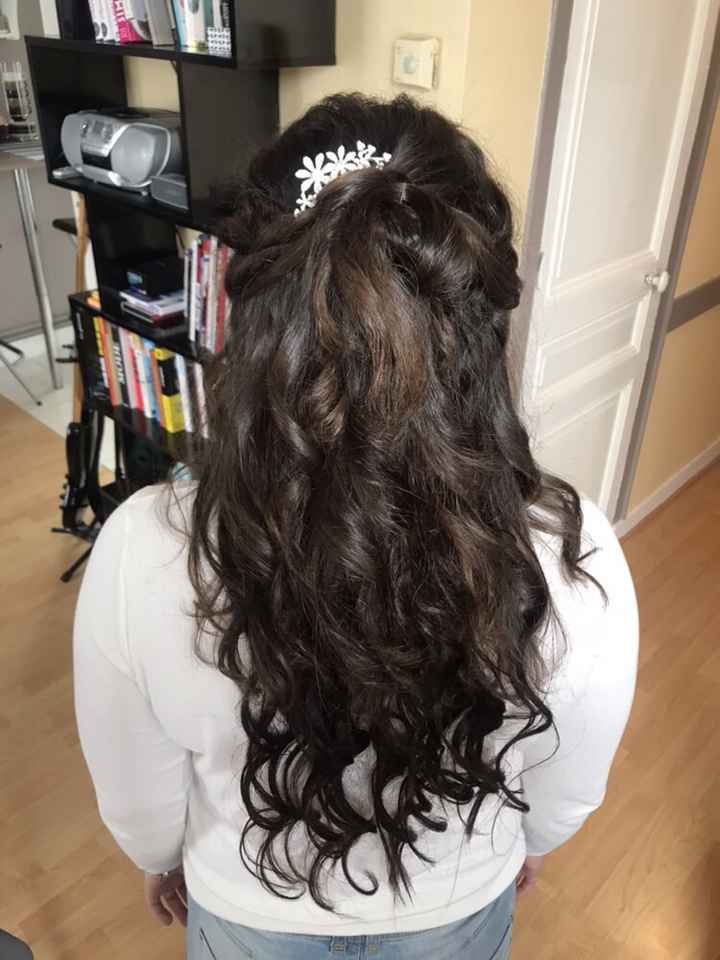 Essai coiffure et maquillage de chérie 😍 - 6