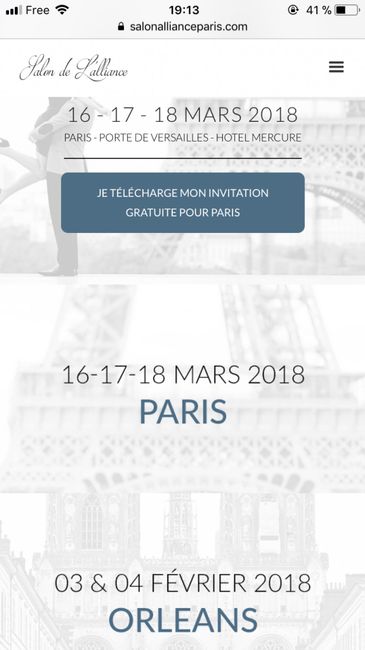 Salon de L'alliance - Paris 16/17/18 mars 2018 - 1